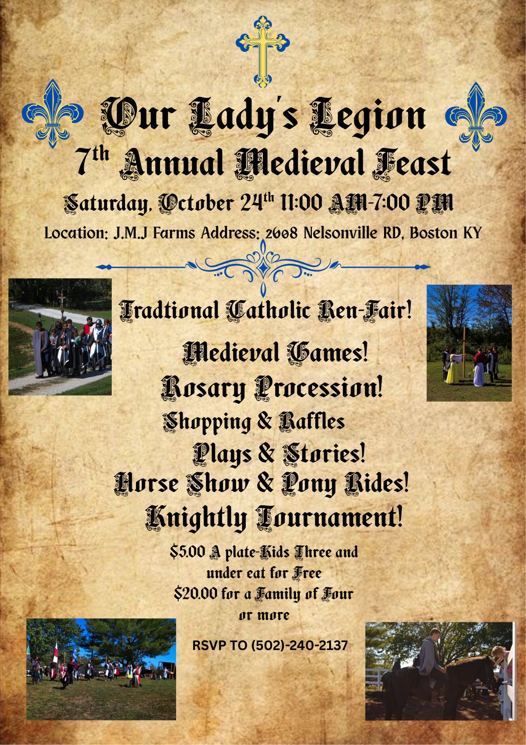 2026 Medieval Festival poster