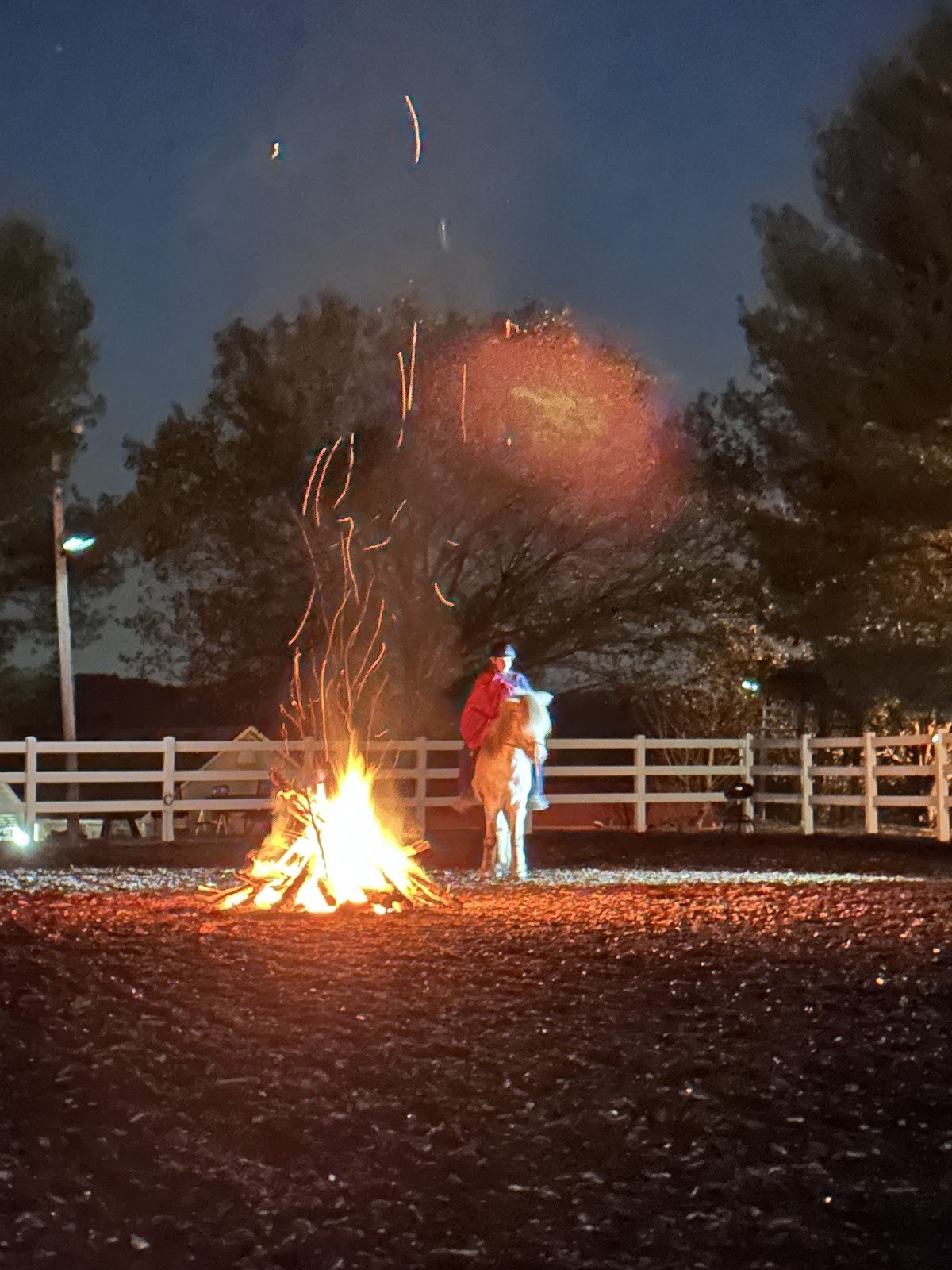 The closing bonfire